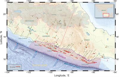 Active 650-km Long Fault System and Xolapa Sliver in Southern Mexico